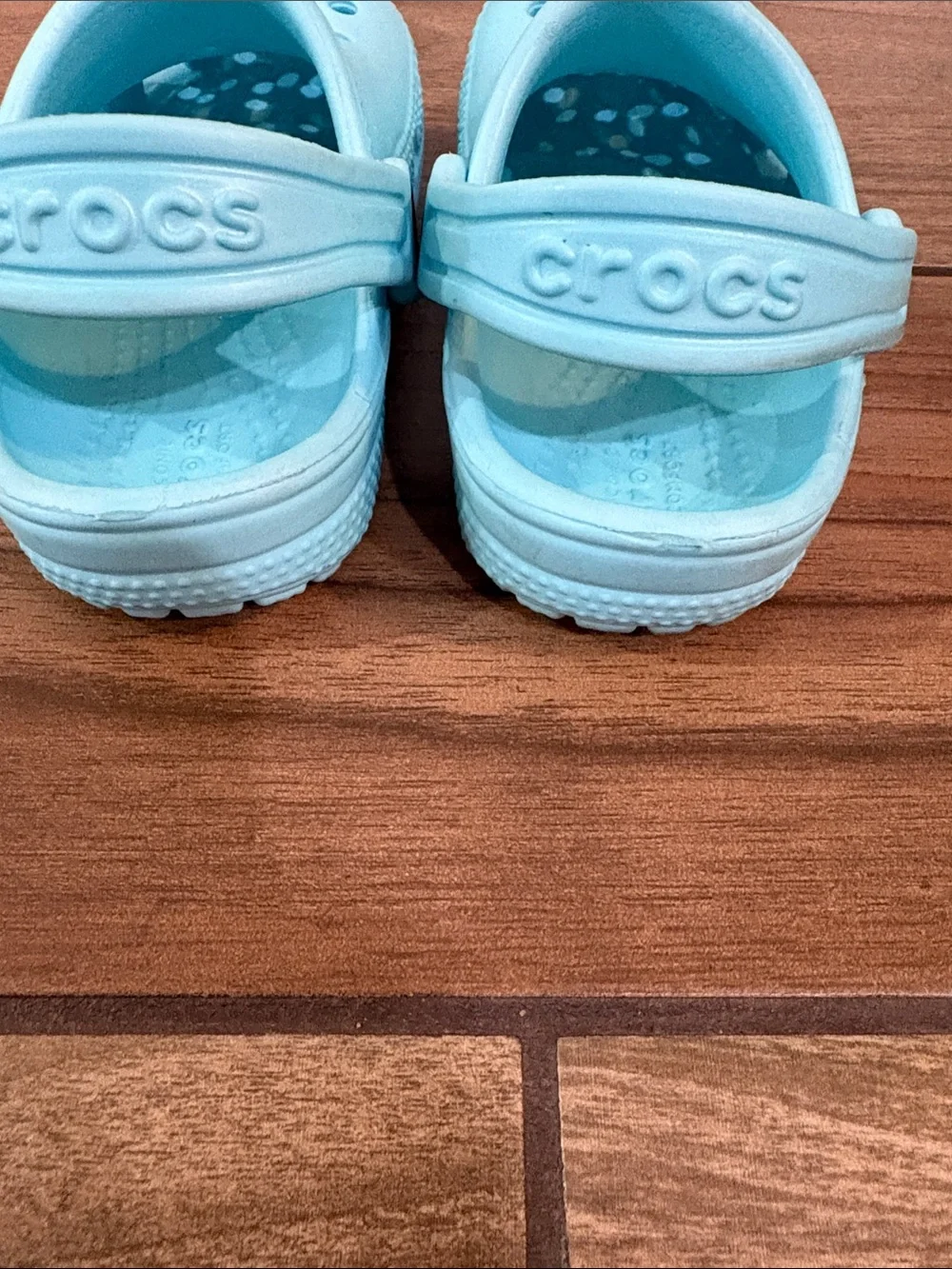 Crocs light blue size C6